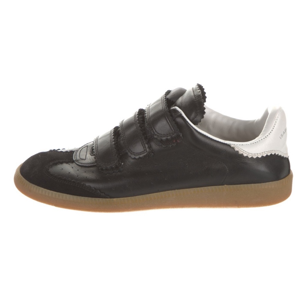 Isabel marant BETH Perforated touch strap sneaker 39